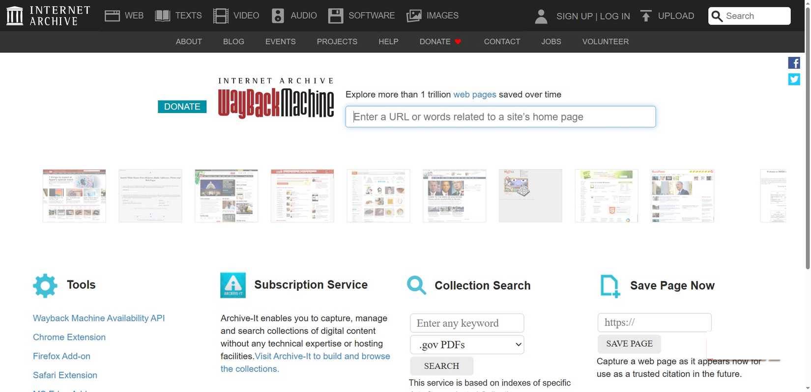 Wayback Machine: A Chrome extension that helps you get rid of the 'Page not found' message. Picture 1
