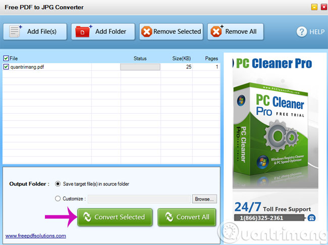Methods for converting PDF to JPG or PNG images. Picture 11
