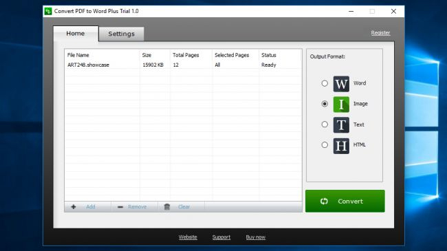 Methods for converting PDF to JPG or PNG images. Picture 16