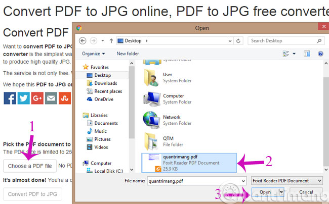 Methods for converting PDF to JPG or PNG images. Picture 3