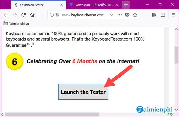 Website Test Keyboard computer keyboard online, free Picture 3