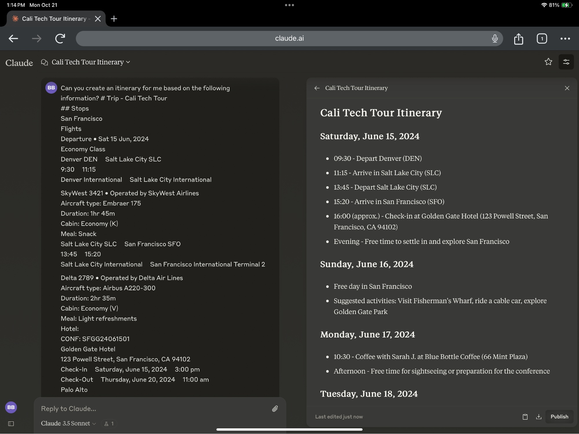 What are Claude Artifacts? Picture 10