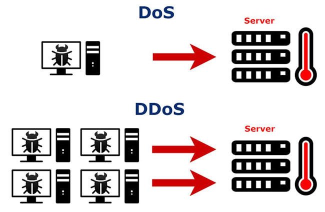 What are DoS and DDoS denial of service attacks? What are their harmful effects? Picture 3