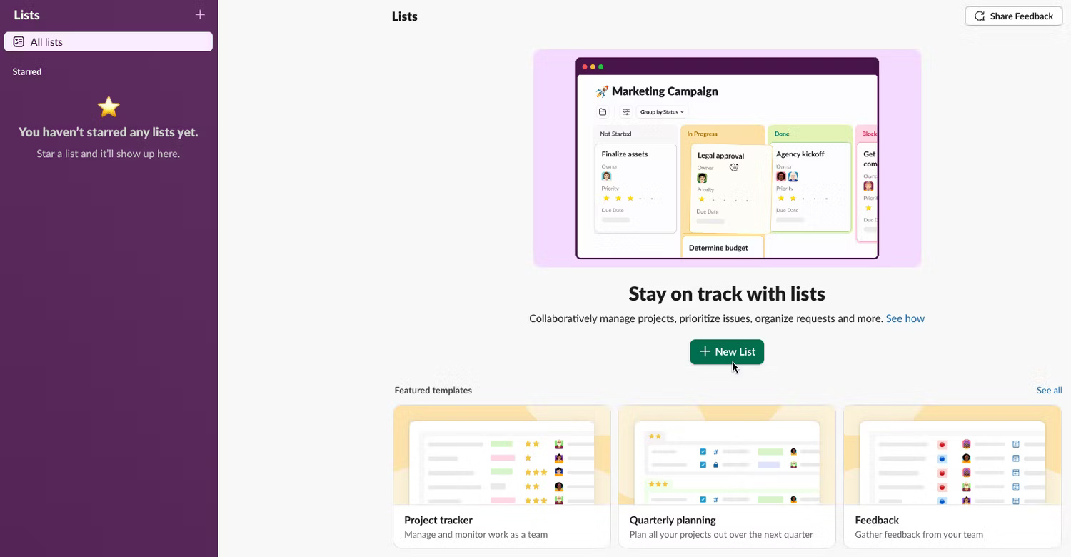 What are Slack Lists? How to use it to organize work? Picture 3