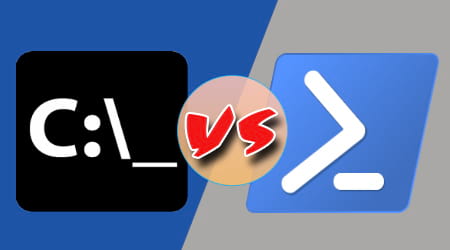 Picture 1 of What are the differences between Command Prompt and PowerShell?