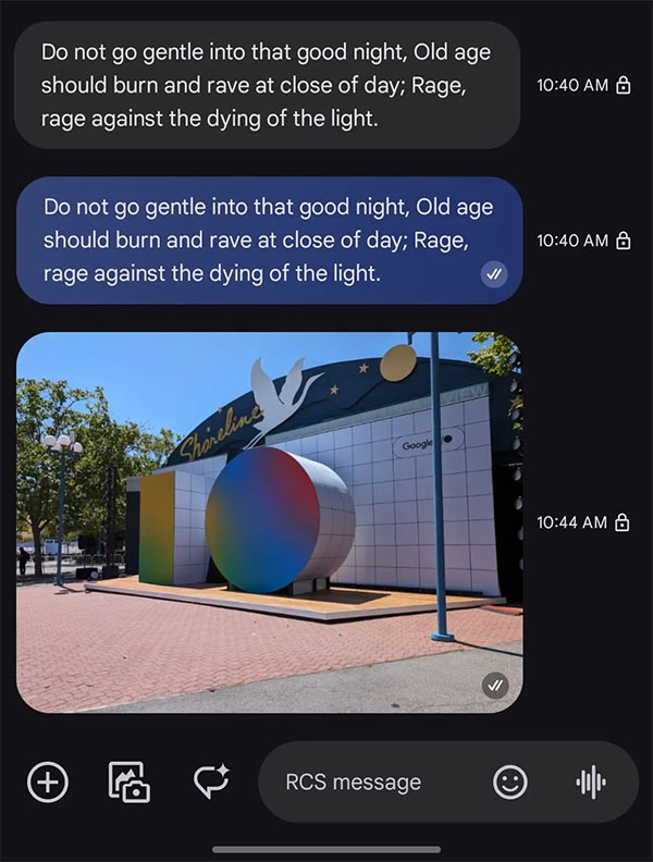 What new features will Google Messages be rolling out early this year? Picture 3