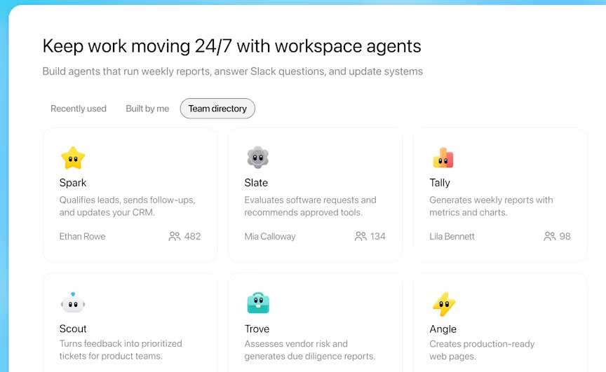 images 1 of What are Workspace Agents? A guide to creating automated AI agents for your business.