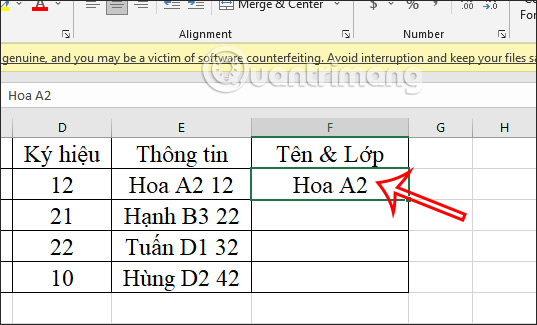 What can the shortcut Ctrl + E in Excel do? Picture 7