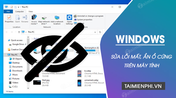 Picture 1 of What causes a hard drive to be lost on a computer?