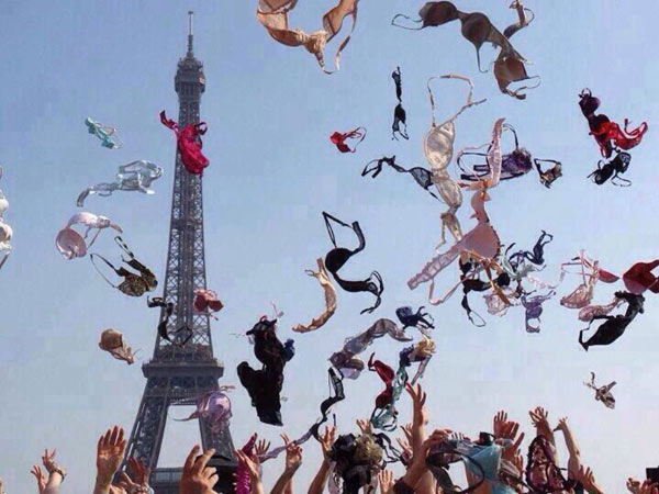 What day is July 9? Origin of International No Bra Day Picture 1