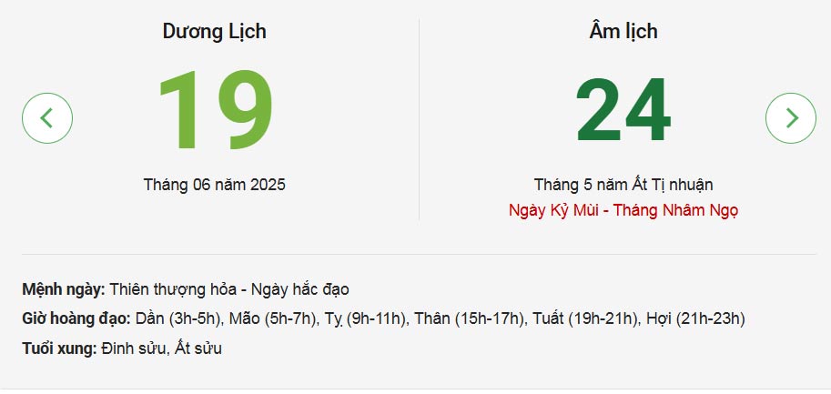 What day is June 19? Picture 2