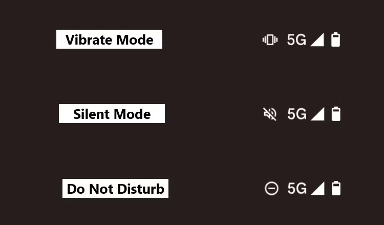 What do the icons on the Android status bar mean? Picture 4