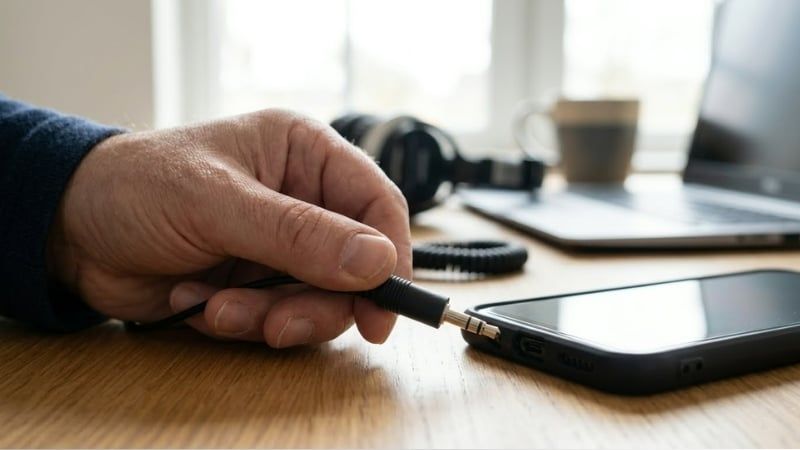 Picture 3 of What is a 3.5mm headphone jack? How to distinguish between different audio connection standards.