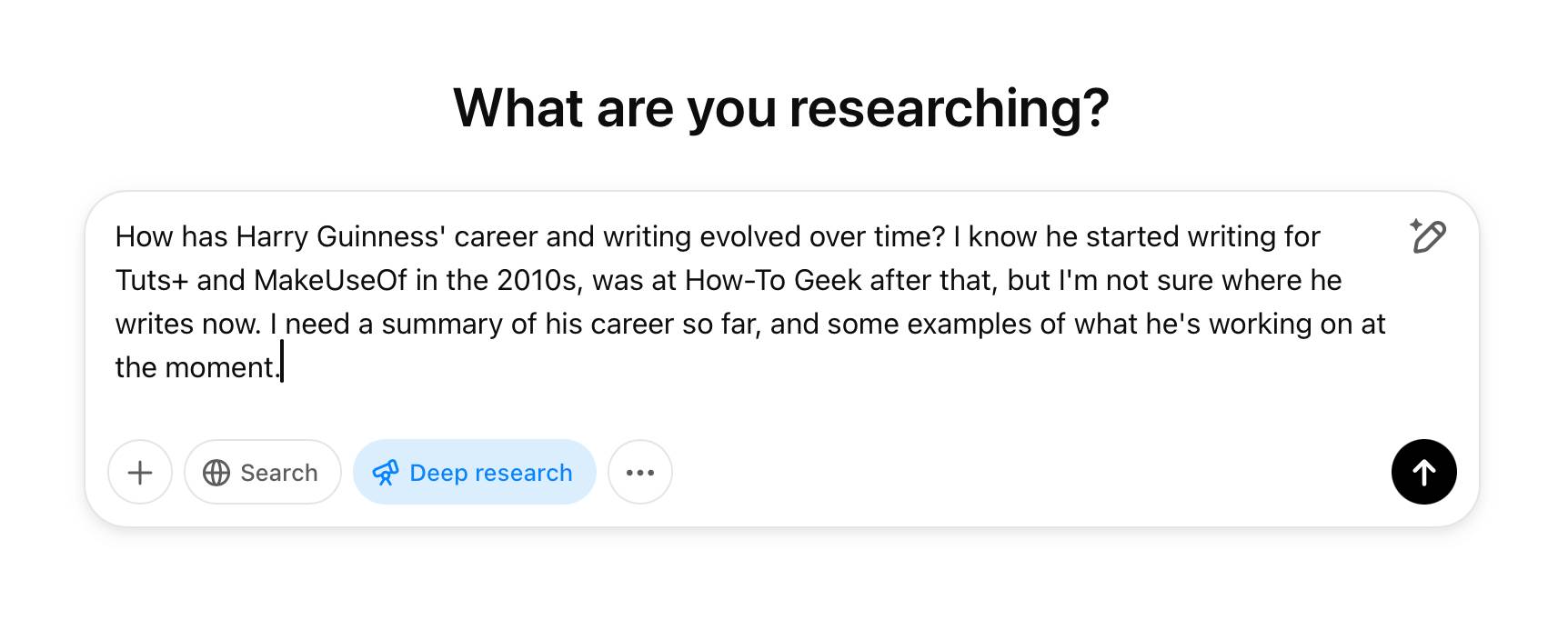 Picture 1 of What is ChatGPT Deep Research?