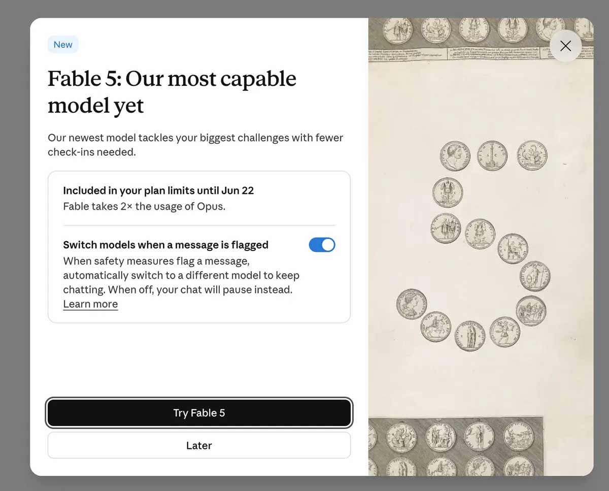 images 1 of What is Claude Fable 5? How to experience the latest AI model from Anthropic.