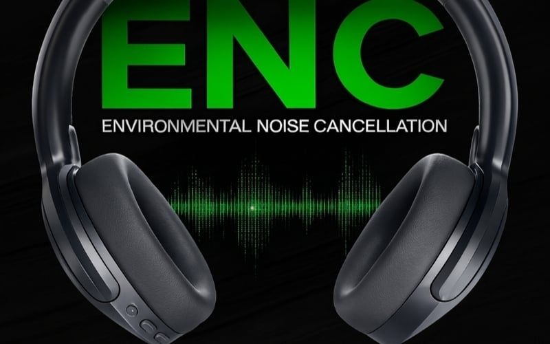 images 1 of What is ENC technology? Decoding the noise cancellation feature on headphones.