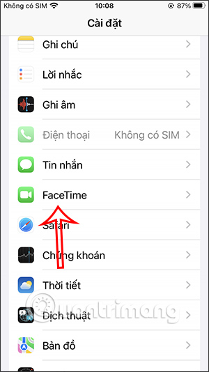 What is Facetime? How to use Facetime on iPhone/iPad Picture 2