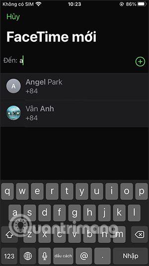 What is Facetime? How to use Facetime on iPhone/iPad Picture 5