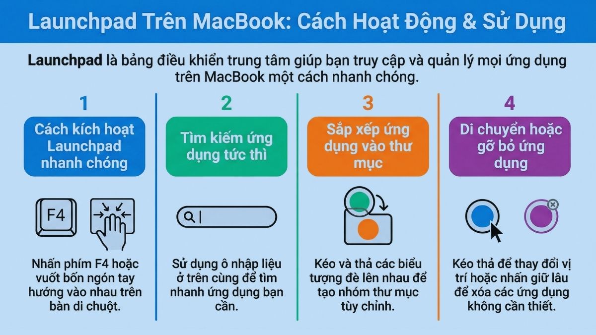 Picture 2 of What is Launchpad? How to use Launchpad on a MacBook.