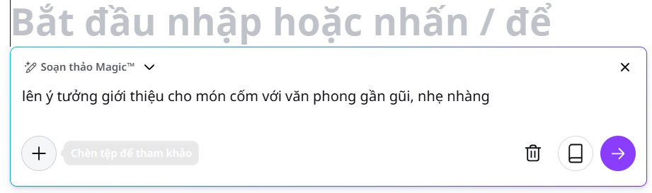 What is Magic Write in Canva? Basic usage of Magic Write. Picture 2