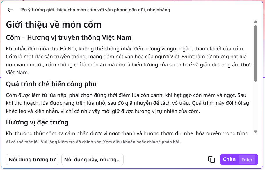 What is Magic Write in Canva? Basic usage of Magic Write. Picture 3