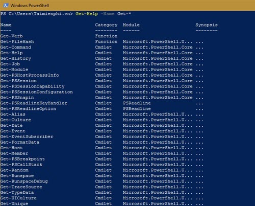 Picture 8 of What is PowerShell? How to use PowerShell effectively on a computer.