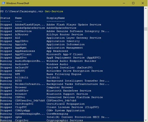Picture 9 of What is PowerShell? How to use PowerShell effectively on a computer.