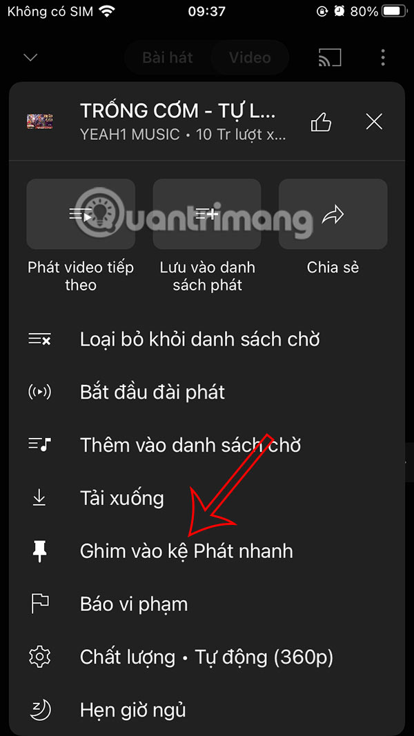What is Quick Play on YouTube Music? Picture 2