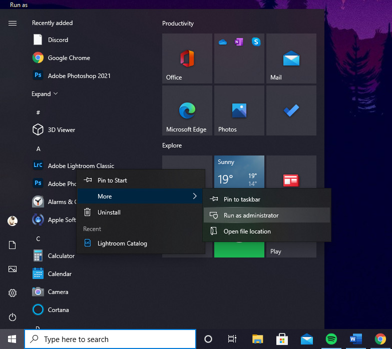 What is Run as Administrator in Windows 10? Picture 6