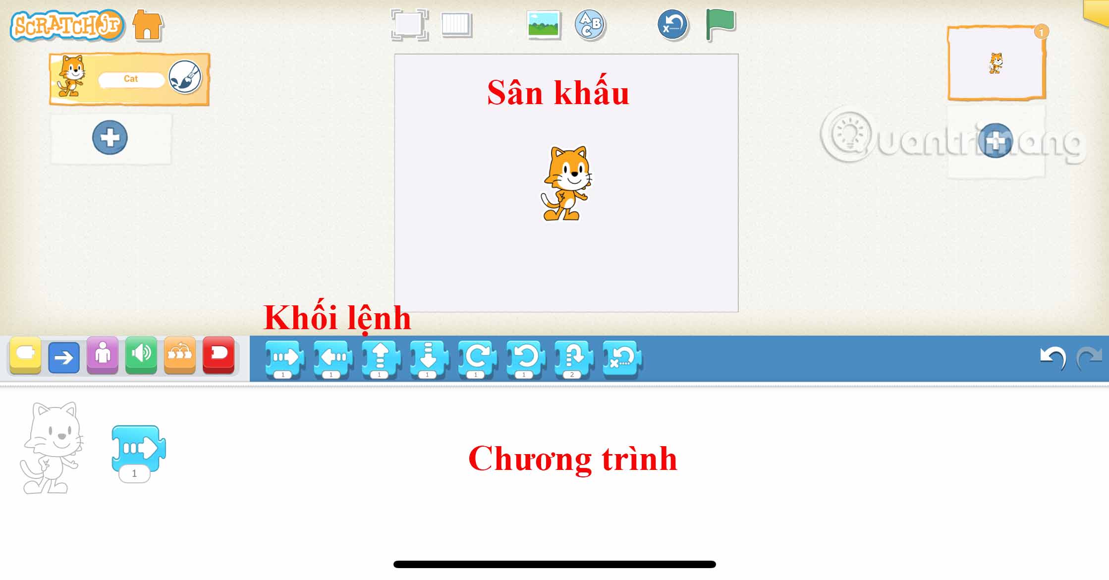 images 3 of What is ScratchJR? A guide to basic character movement in ScratchJR.