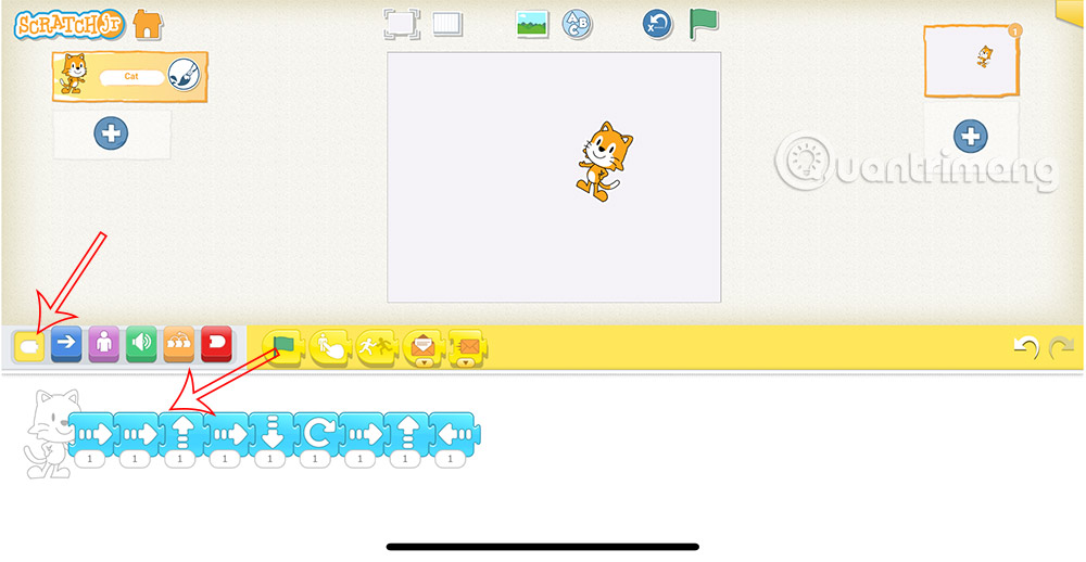 images 5 of What is ScratchJR? A guide to basic character movement in ScratchJR.