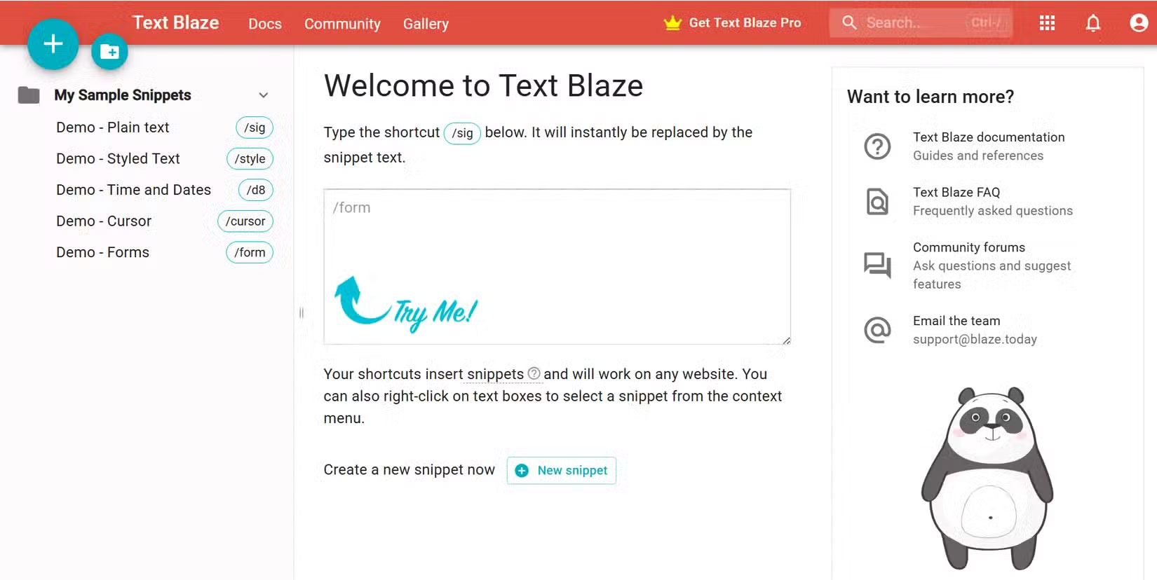 What is Text Blaze? How does it work on Chrome? Picture 1