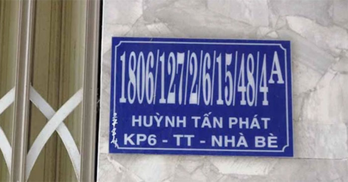 What is an address? Principles, how to read and write house numbers, alleys, and lanes correctly Picture 1