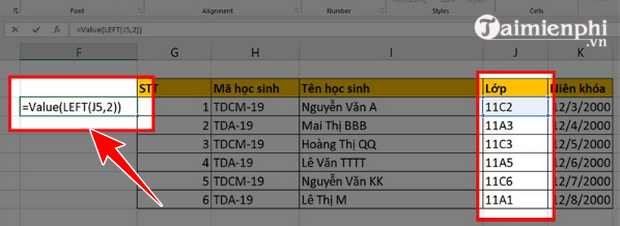 Picture 5 of What is the function in Excel that extracts a string of characters?