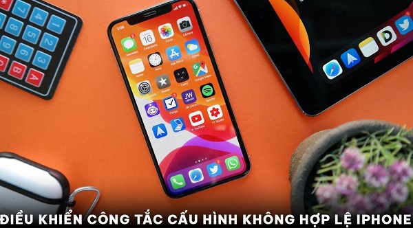 What is the iPhone invalid configuration switch control? Picture 1