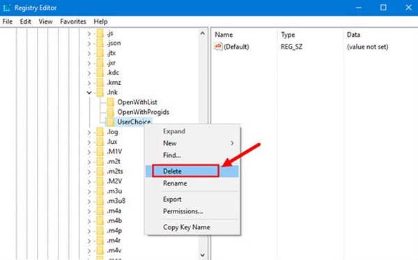 What is the lnk file extension, how to fix it? Picture 5