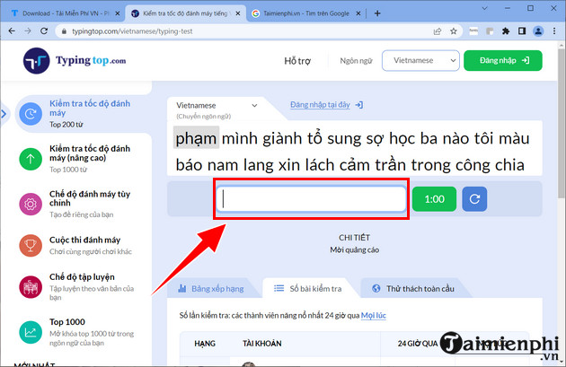 Picture 4 of What is the standard typing speed? High, low, or medium?