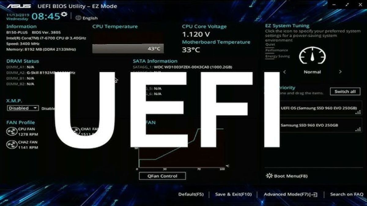 Picture 3 of What is UEFI? What are the advantages of UEFI over BIOS?