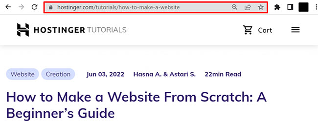 What is URL? Structure of the URL Picture 1