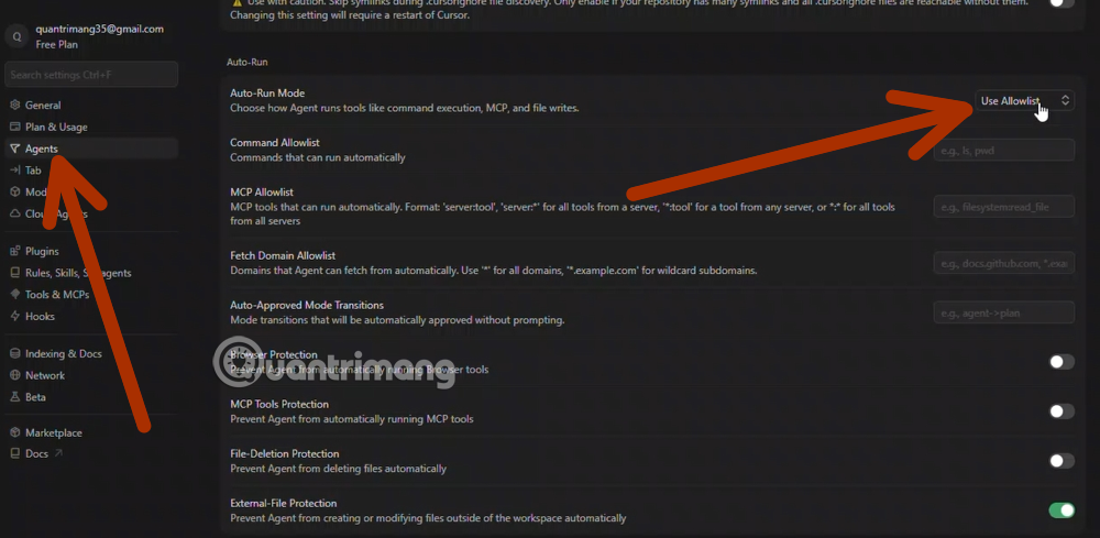 Picture 2 of What is YOLO Mode in Cursor? How to activate it for 100% AI-automated programming.