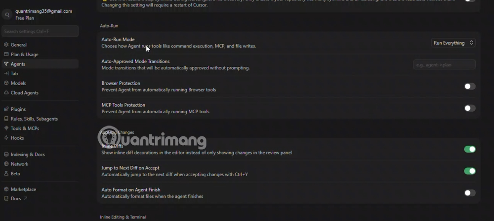 Picture 5 of What is YOLO Mode in Cursor? How to activate it for 100% AI-automated programming.