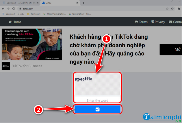 What is Zefoy TikTok? Instructions on how to use Zefoy to increase TikTok followers Picture 2