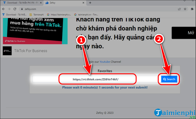 What is Zefoy TikTok? Instructions on how to use Zefoy to increase TikTok followers Picture 4