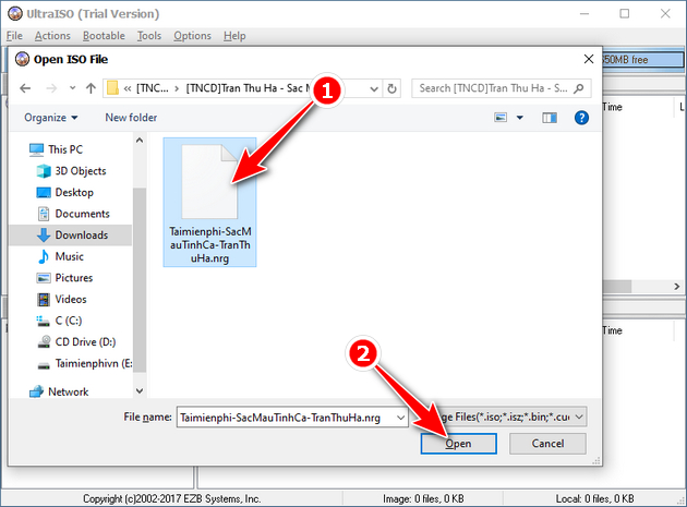 Picture 3 of What software can be used to open .nrg files?