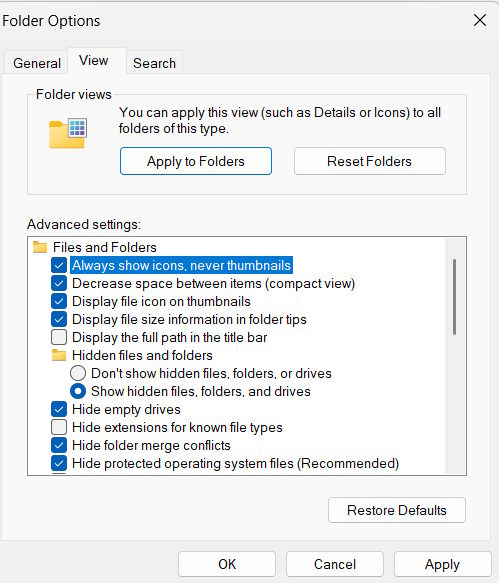 What if Explorer crashes when opening large folders? Picture 3