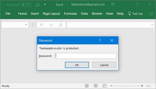 Picture 1 of What to do if you forget your Excel file password?