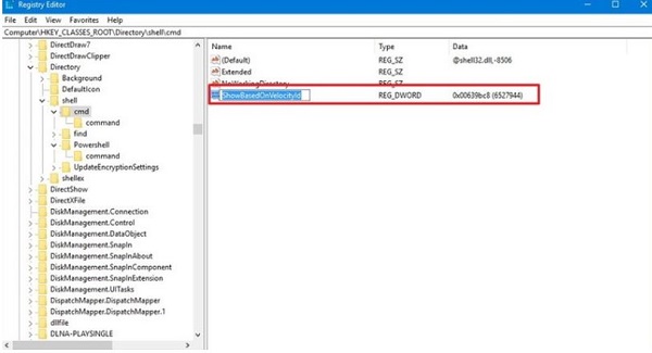What to do when open command window here does not appear? Picture 8