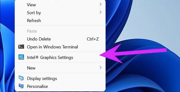 What to do when your computer doesn't have Graphics Properties? Picture 7