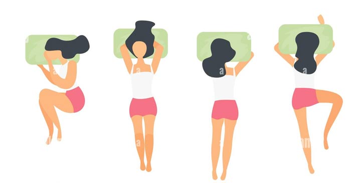 What does a woman's sleeping position say about her personality? Picture 1