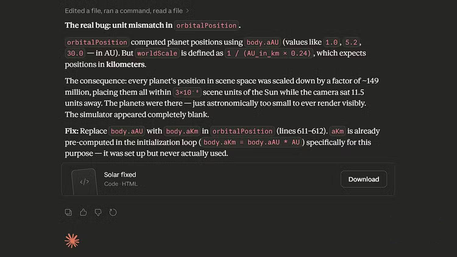 Picture 11 of What would happen if Claude fixed the faulty ChatGPT code?